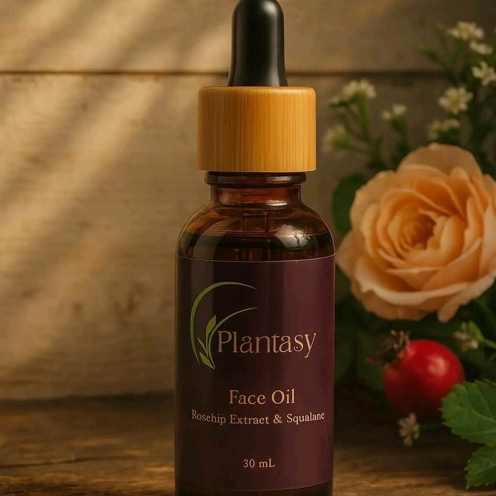 Rosehip Oil for Face – Plantasy Moisturising Face Oil for Hydrated and Radiant Skin